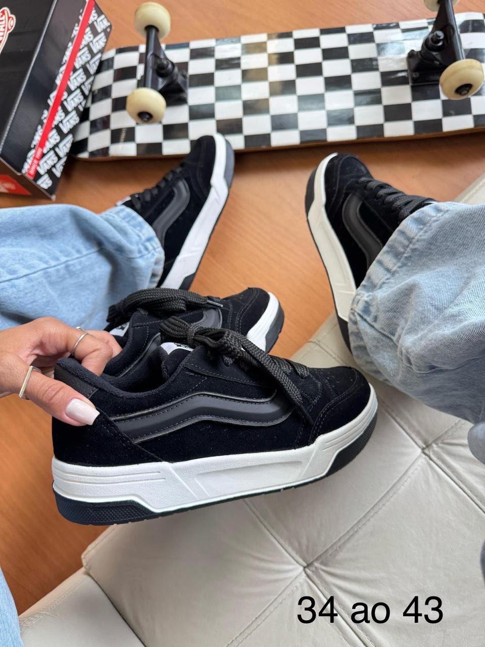 TÊNIS VANS HYLANE PRETO